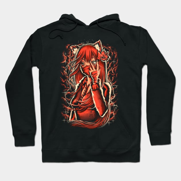 Red Queen Hoodie by KawaiiDread